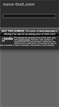 Mobile Screenshot of novo-test.com
